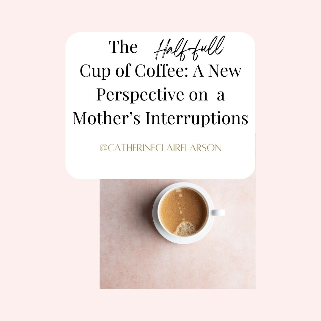The Half-full Cup of Coffee: A New Perspective on our Interruptions